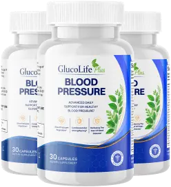 GlucoLife+ Blood Pressure 3 Bottles